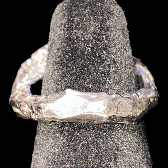 Ring Aventurine Size 7 Sterling Silver Rustic - Picture 6 of 16